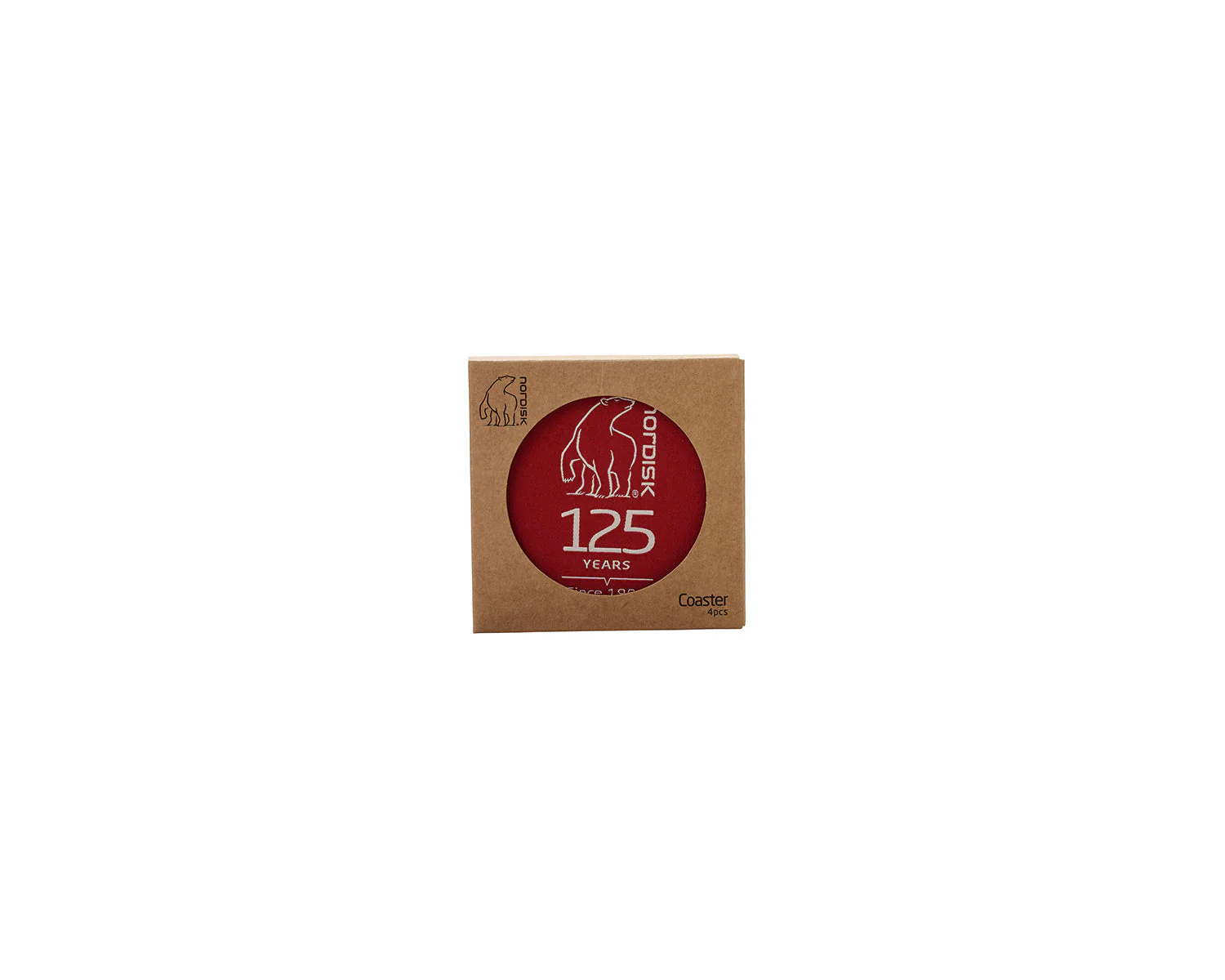 125 Jahre Untersetzer (4 Stück) - Red Ochre - Image 4