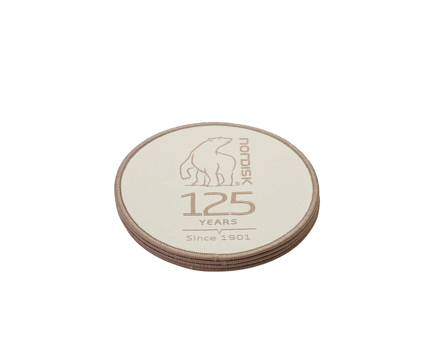 125 Jahre Untersetzer (4 Stück) - Sandshell - Image 3