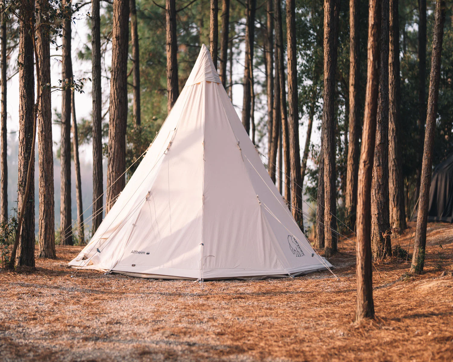 Alfheim 12.6 Glamping Zelt - 12.6 m² | 6 Personen | Sandshell - Image 6