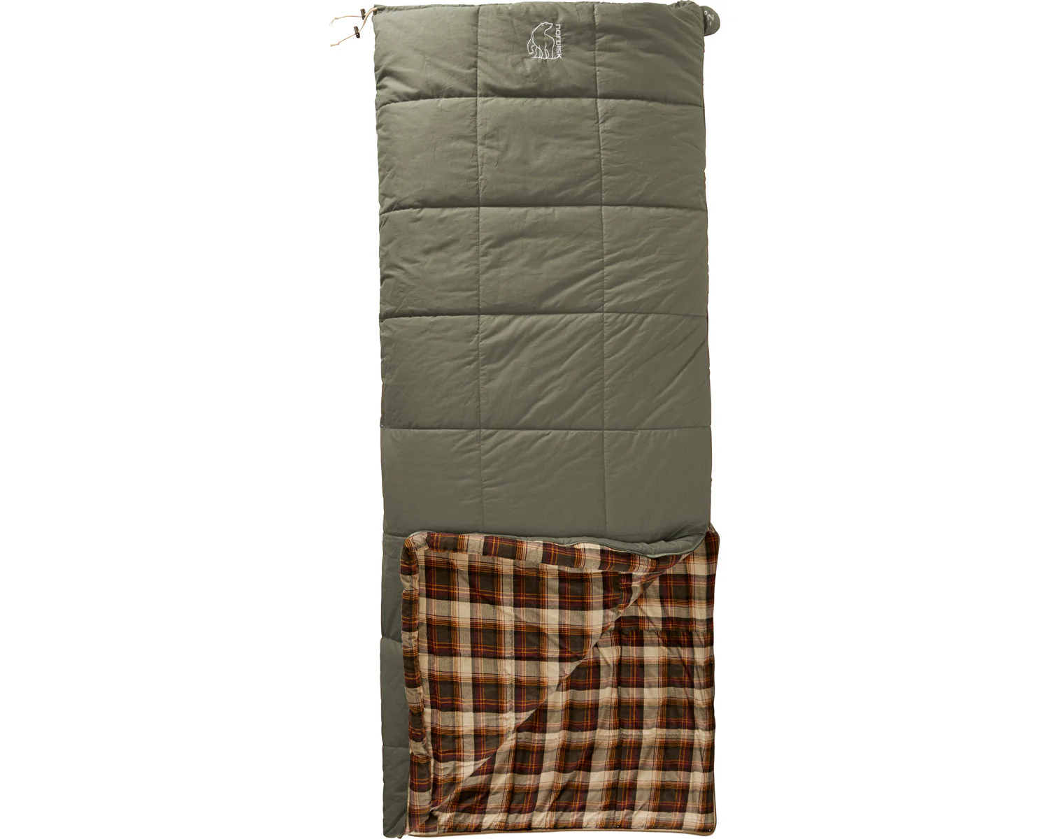 Almond -2° Schlafsack - Kunstfaser | Bungee Cord Brown - Image 3