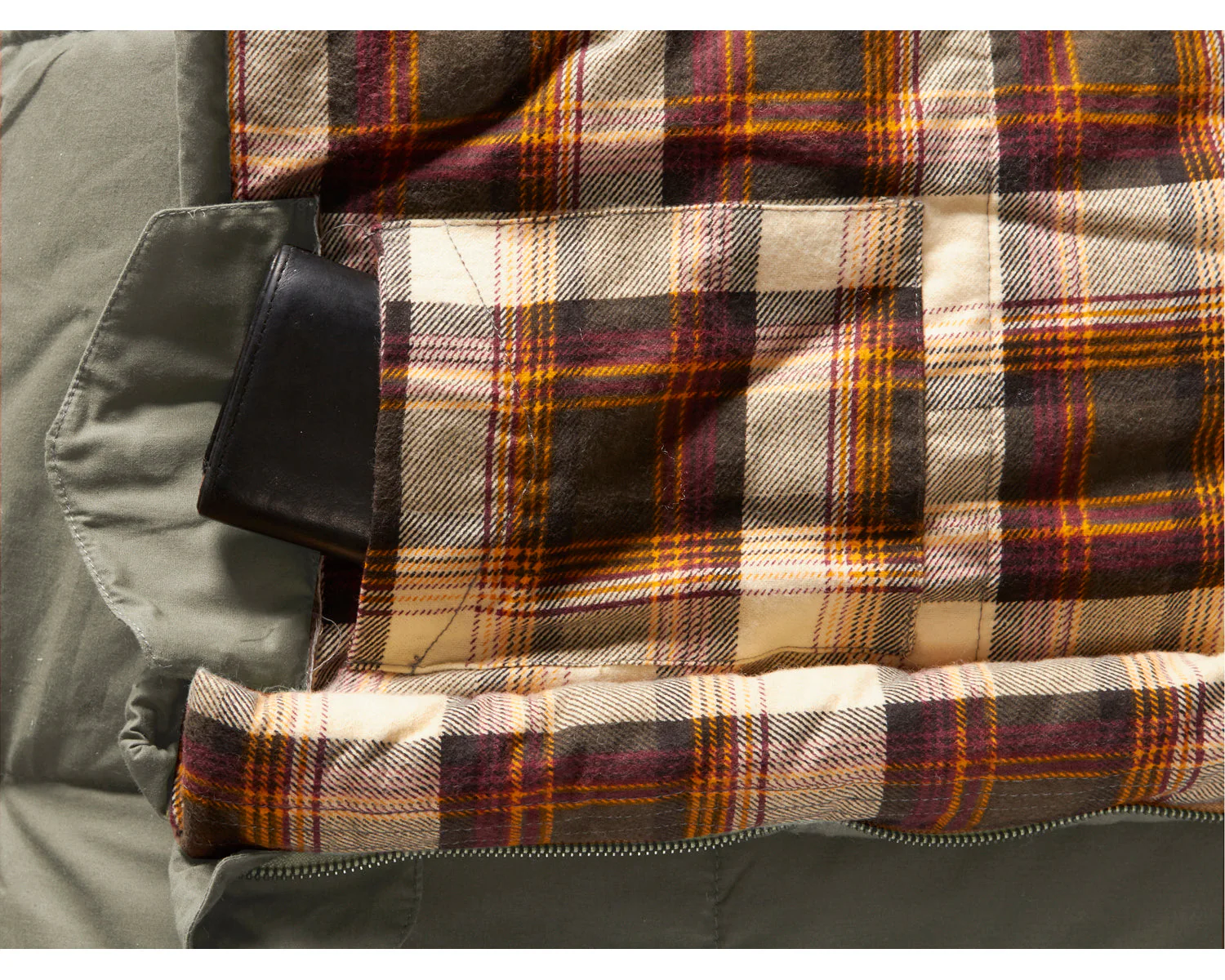 Almond -2° Schlafsack - Kunstfaser | Bungee Cord Brown - Image 5