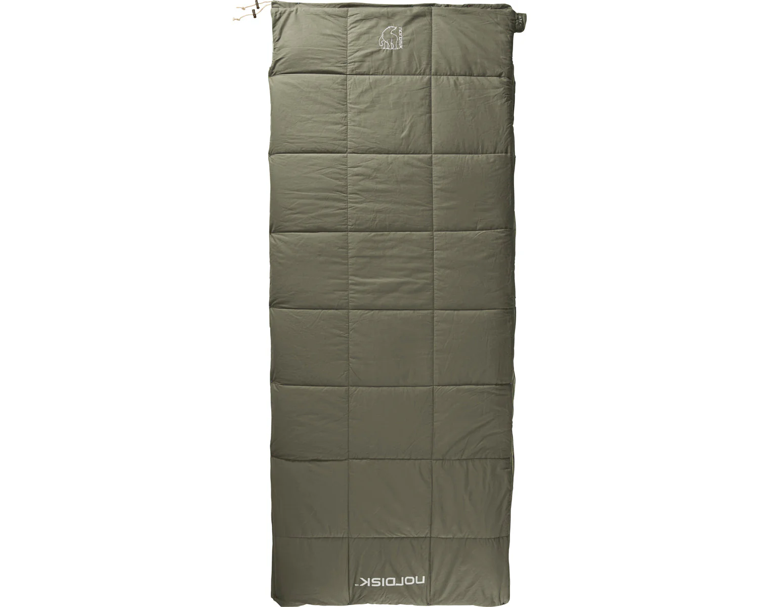 Almond +10° Schlafsack - Kunstfaser | Bungee Cord Brown