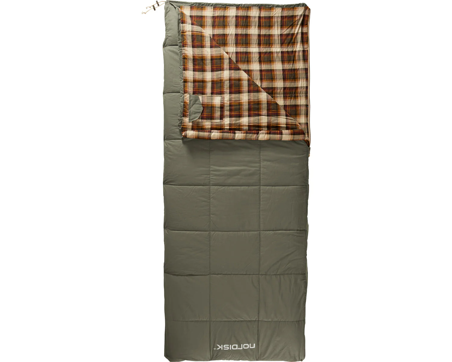 Almond +10° Schlafsack - Kunstfaser | Bungee Cord Brown - Image 2