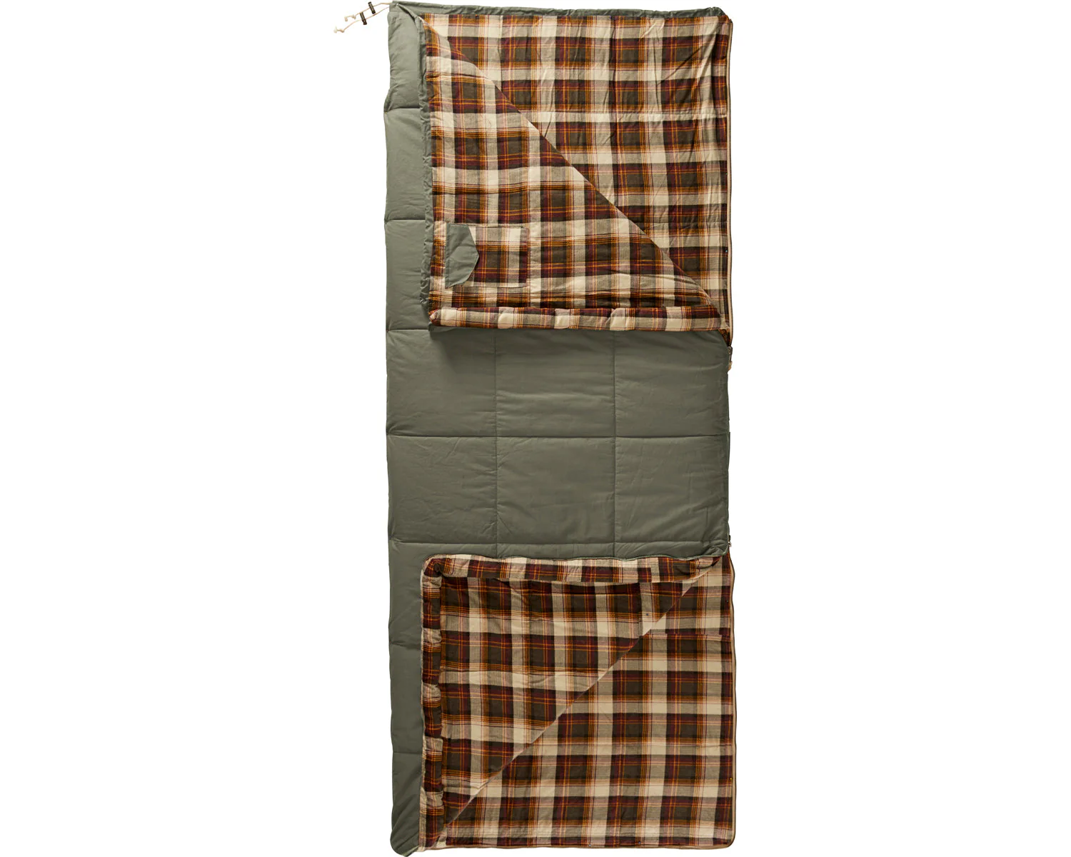 Almond +10° Schlafsack - Kunstfaser | Bungee Cord Brown - Image 4