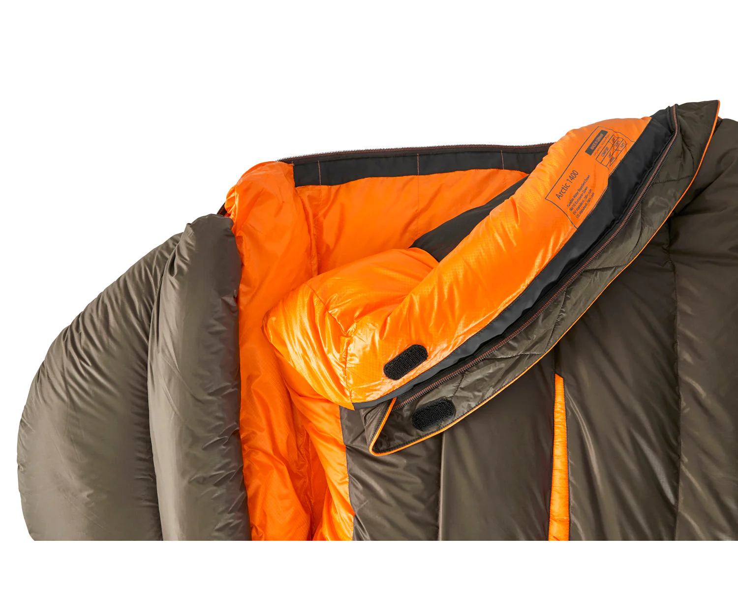 Arctic 1400 Schlafsack - Daune (-28° C) | Coffee - Image 5