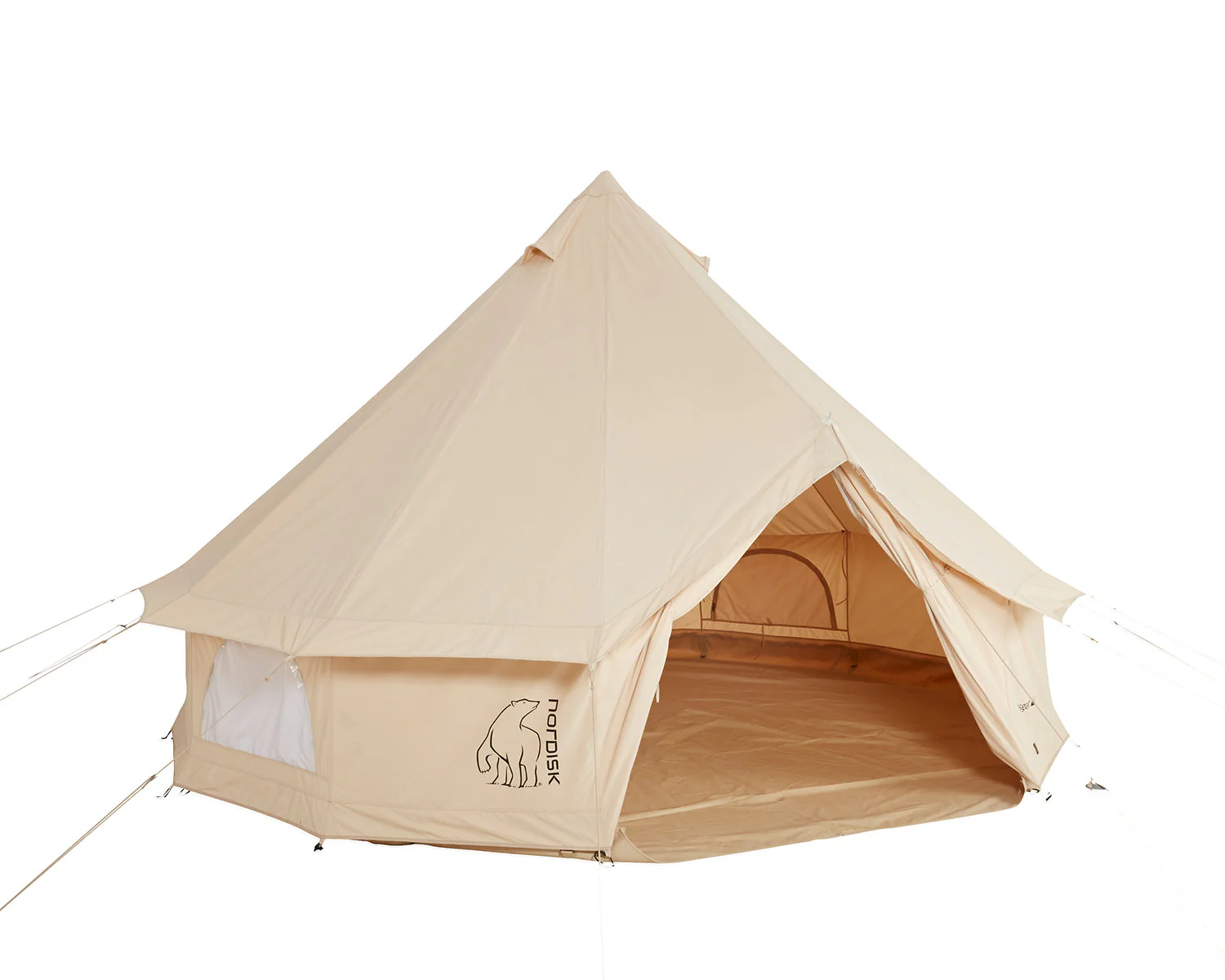 Asgard 19.6 Glamping Zelt - 19.6 m² | 8 -10 Personen | Sandshell - Image 3