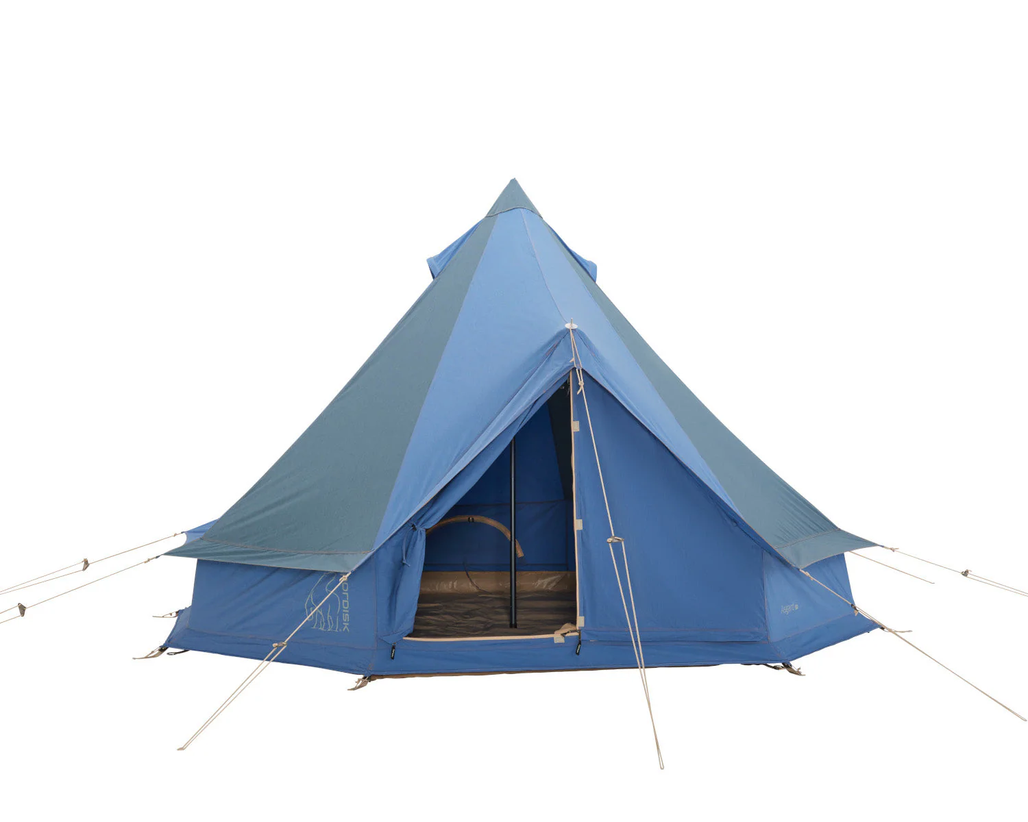 Asgard 7.1 Glamping Zelt - 7.1 m² | 3 Personen | Denim - Image 3