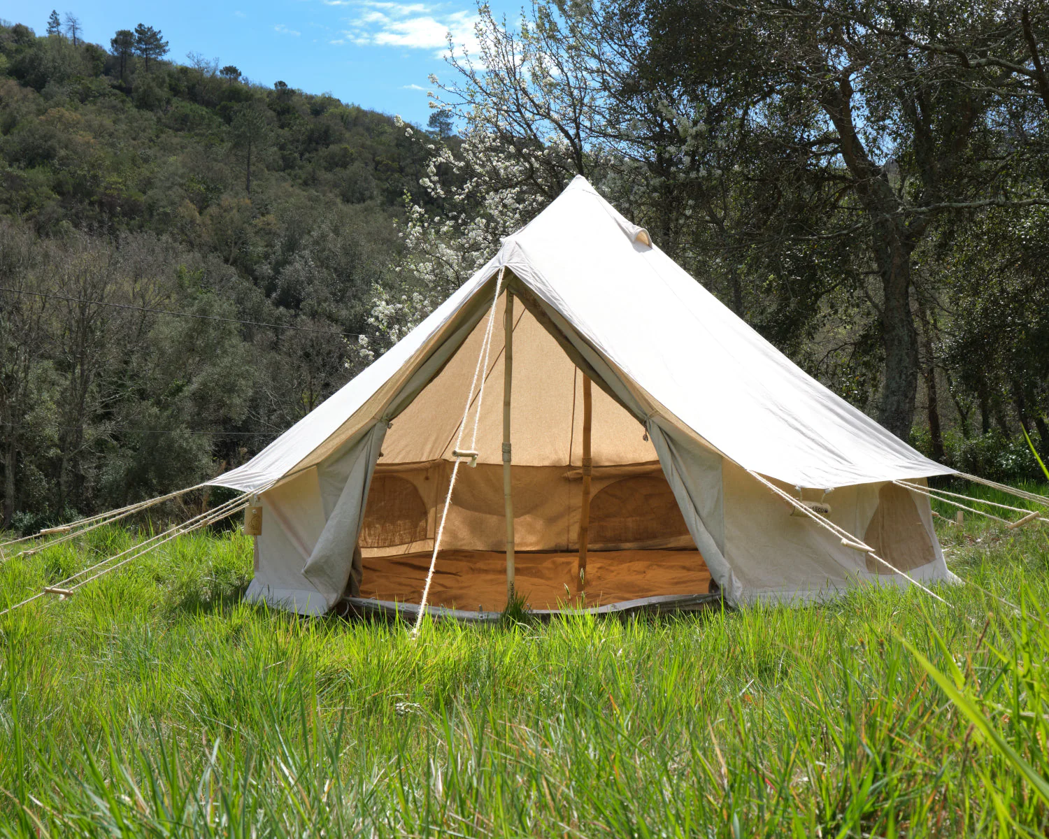 Asgard Eco 12.6 Glampingzelt - 12.6 m² | 6 Personen | Sandshell - Image 5