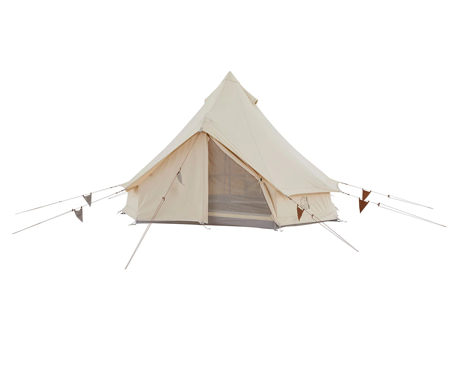 Asgard Tech Mini Glamping Zelt Incl. Colour Pack - 2 Personen | Dachshund Chocolate - Image 4