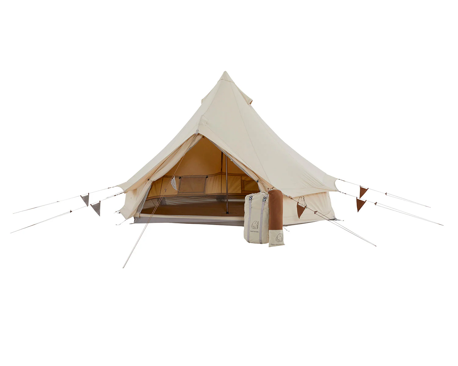 Asgard Tech Mini Glamping Zelt Incl. Colour Pack - 2 Personen | Dachshund Chocolate - Image 5