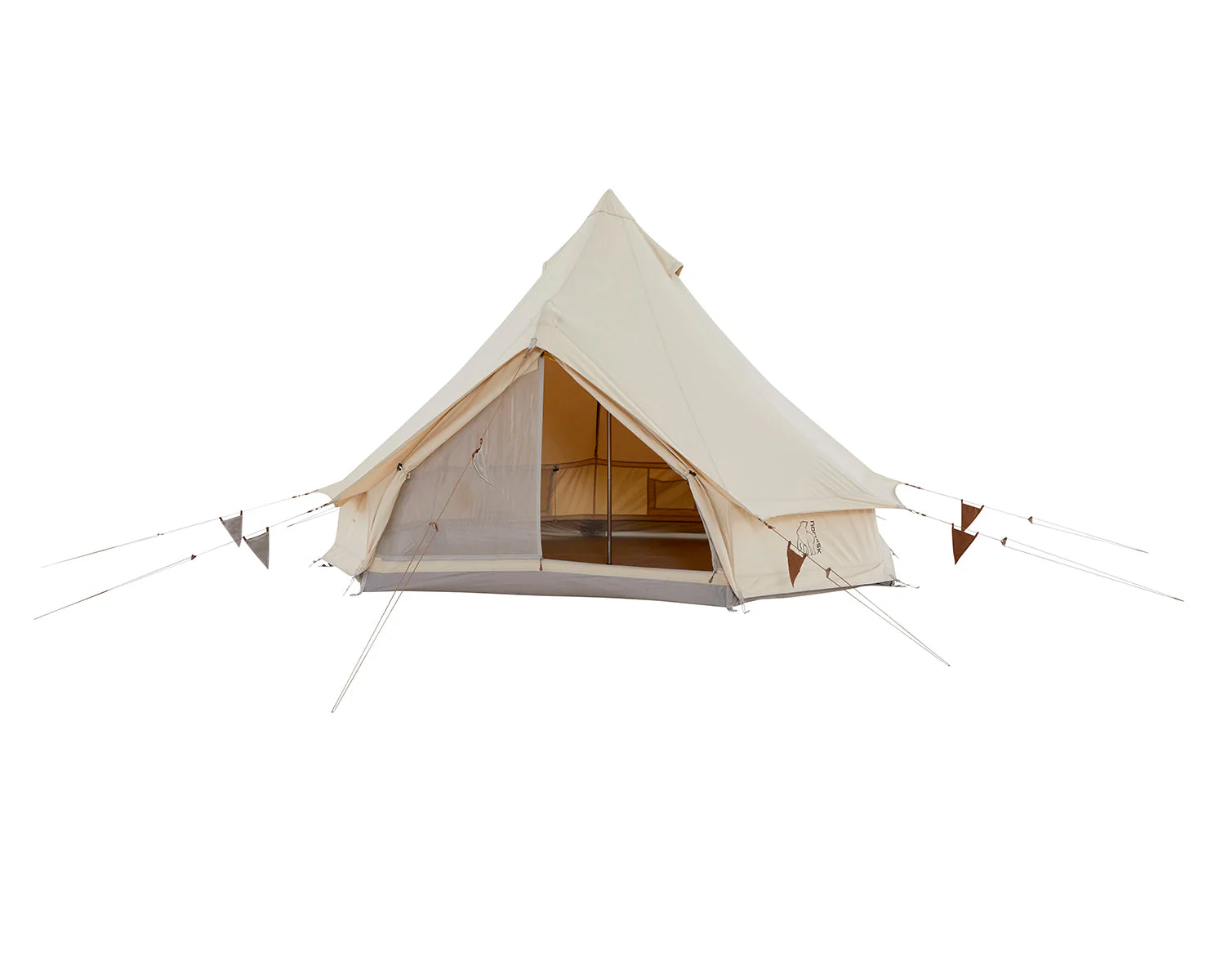 Asgard Tech Mini Glamping Zelt Incl. Colour Pack - 2 Personen | Dachshund Chocolate - Image 8