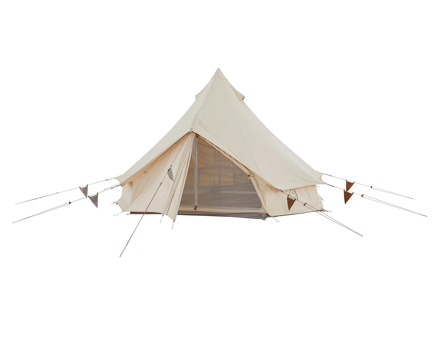 Asgard Tech Mini Glamping Zelt Incl. Colour Pack - 2 Personen | Dachshund Chocolate - Image 9