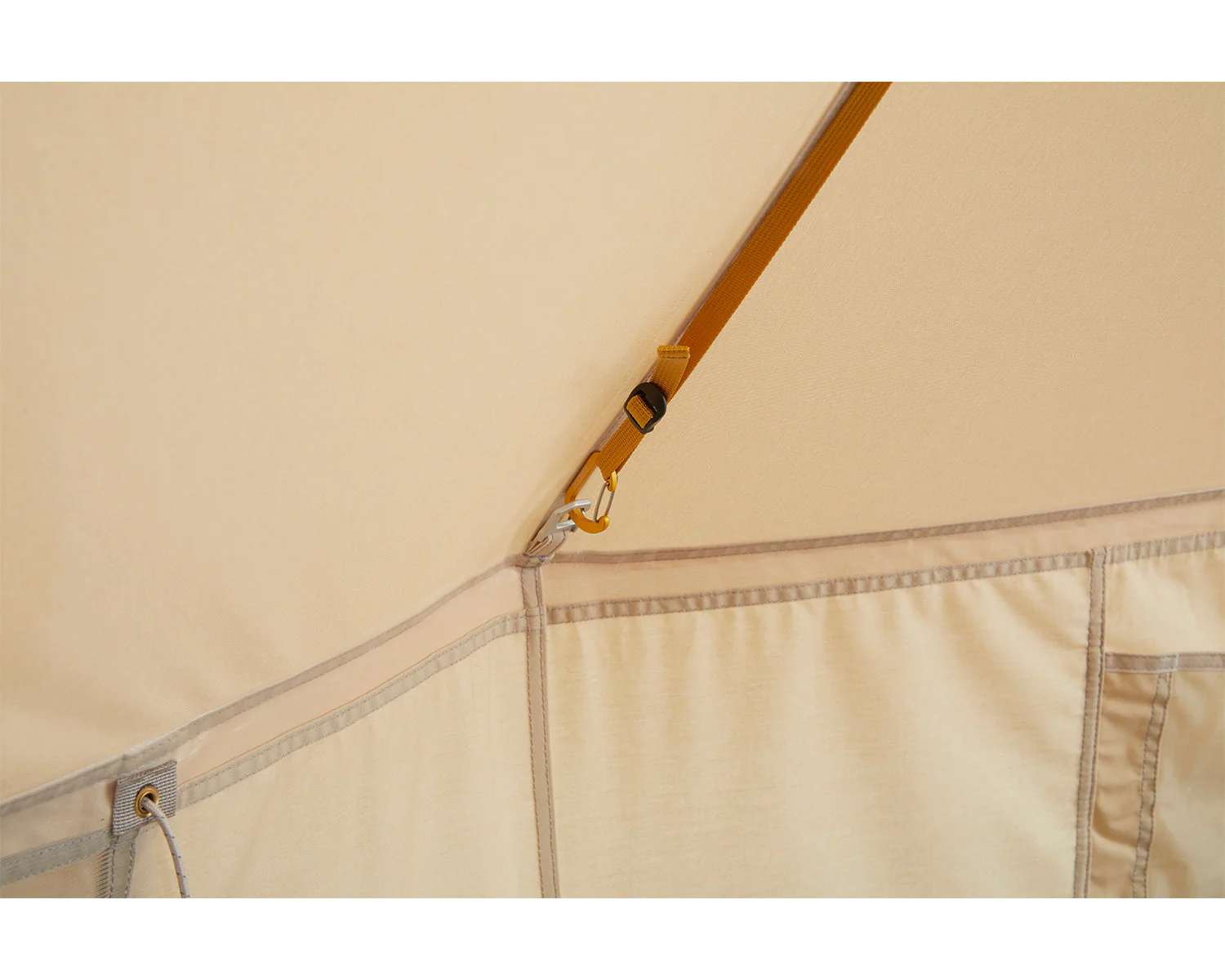 Asgard Tech Mini Glamping Zelt Incl. Colour Pack - 2 Personen | Mustard Yellow - Image 11
