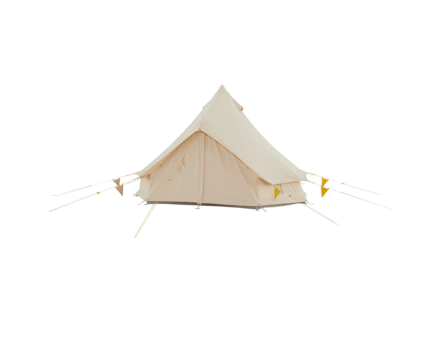 Asgard Tech Mini Glamping Zelt Incl. Colour Pack - 2 Personen | Mustard Yellow - Image 2