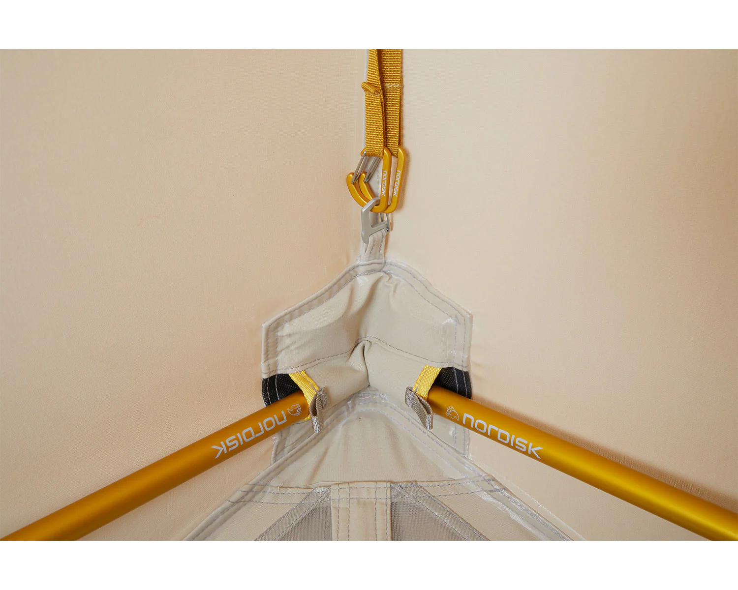 Asgard Tech Mini Glamping Zelt Incl. Colour Pack - 2 Personen | Mustard Yellow - Image 22