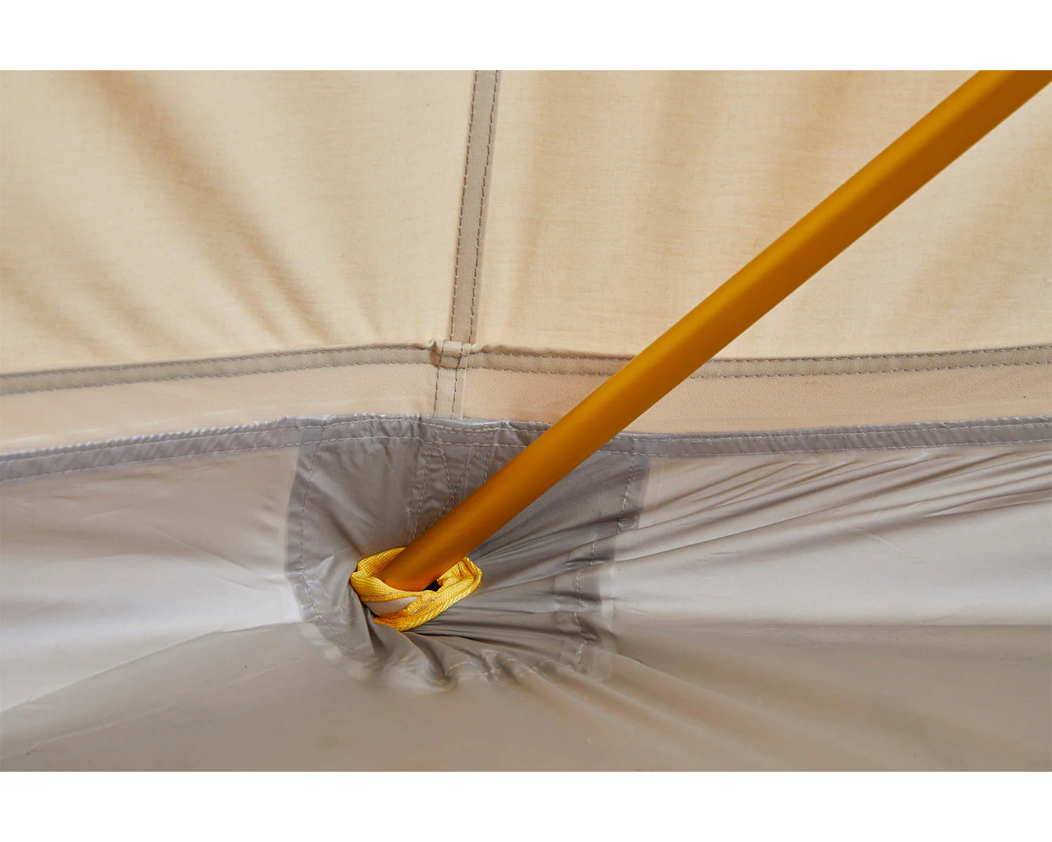 Asgard Tech Mini Glamping Zelt Incl. Colour Pack - 2 Personen | Mustard Yellow - Image 25