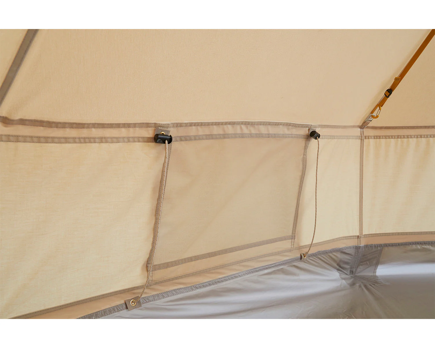 Asgard Tech Mini Glamping Zelt Incl. Colour Pack - 2 Personen | Mustard Yellow - Image 26