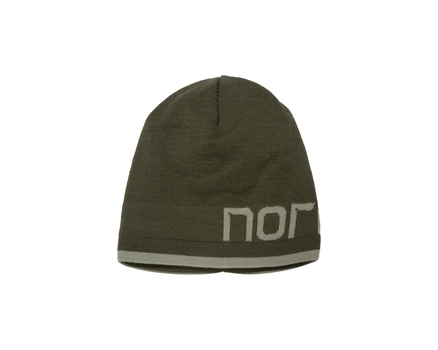 Big Logo Beanie Unisex - Olive Khaki - Image 3