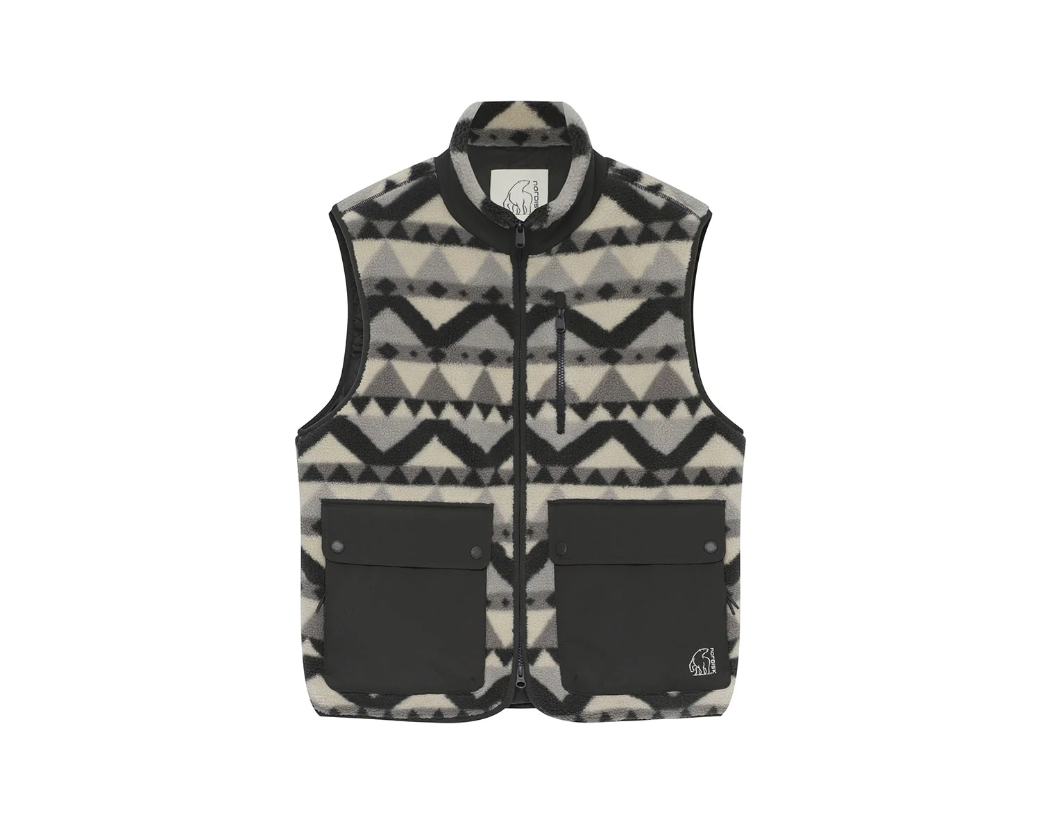 Fleeceweste Unisex - Grey