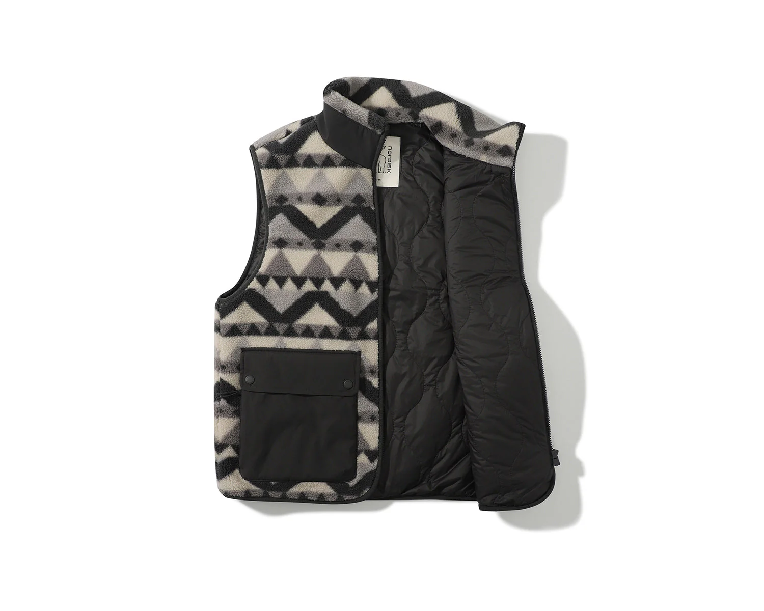 Fleeceweste Unisex - Grey - Image 3