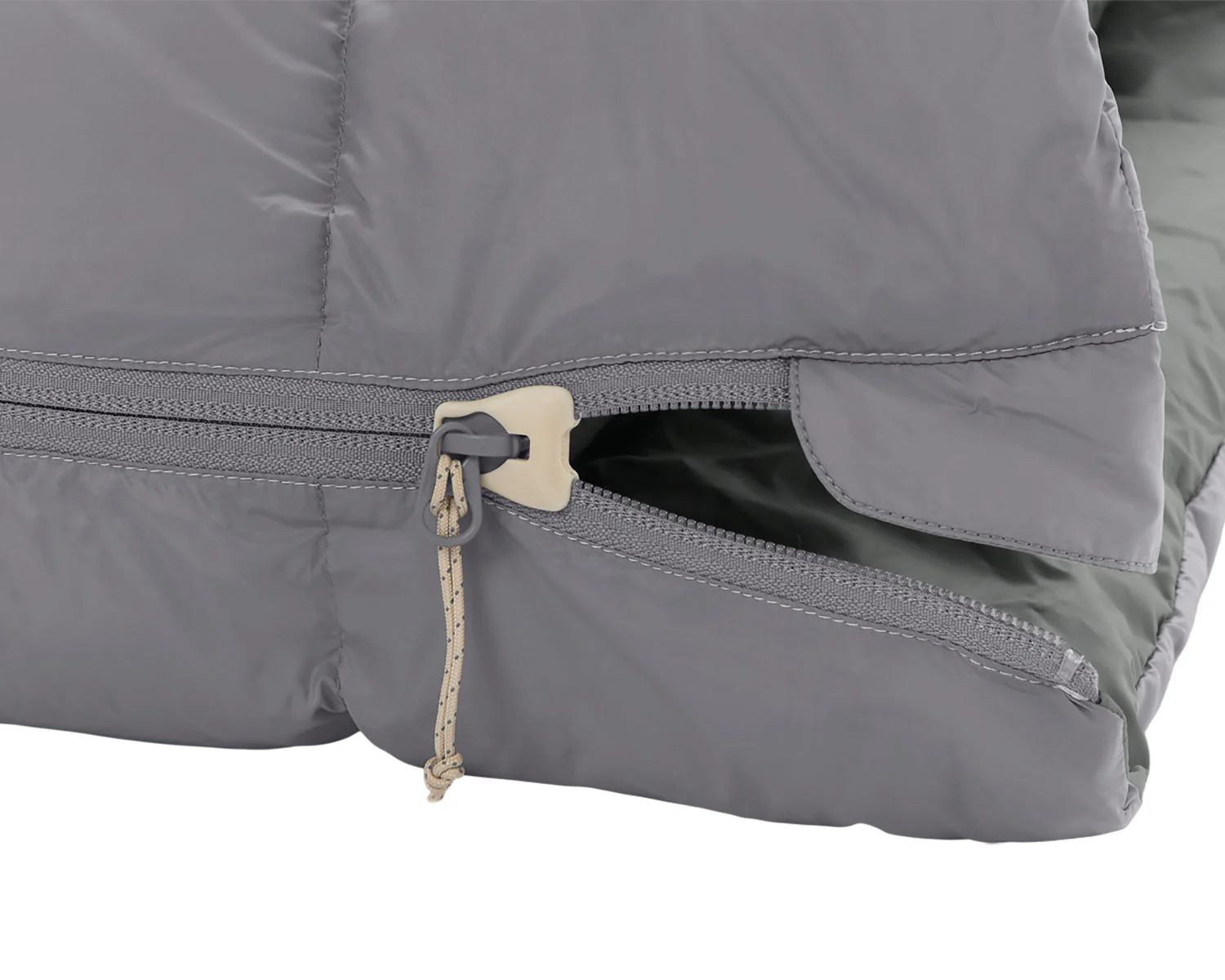 Freja +10° Blanket Schlafsack - Silver Filigree Grey - Image 7