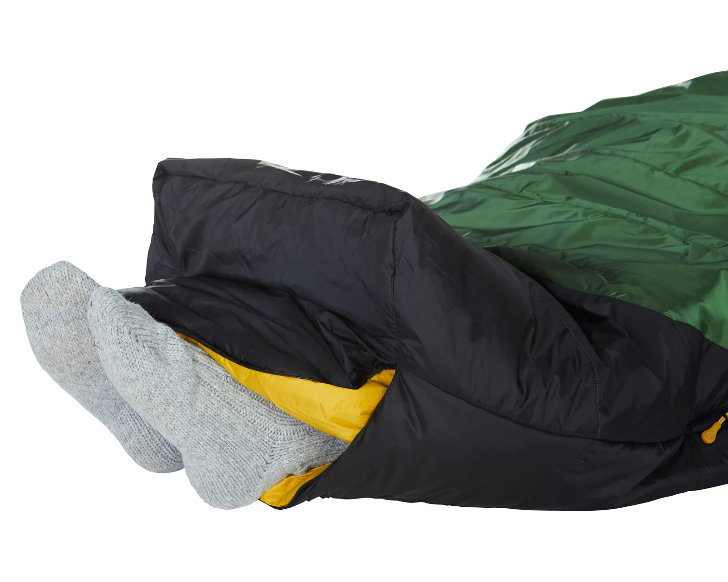 Gormsson -2° Curve Schlafsack - Kunstfaser | Artichoke Green - Image 13