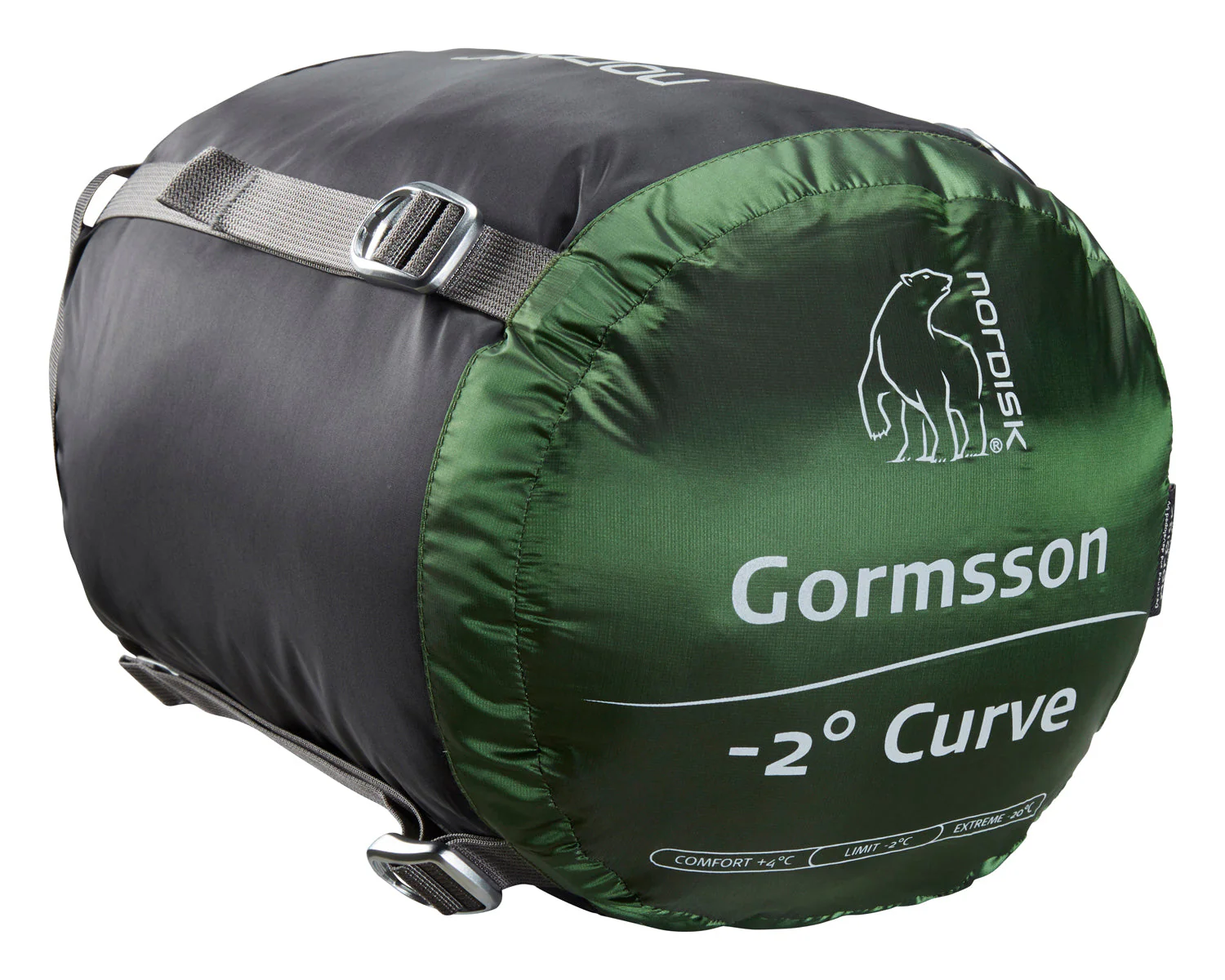 Gormsson -2° Curve Schlafsack - Kunstfaser | Artichoke Green - Image 14