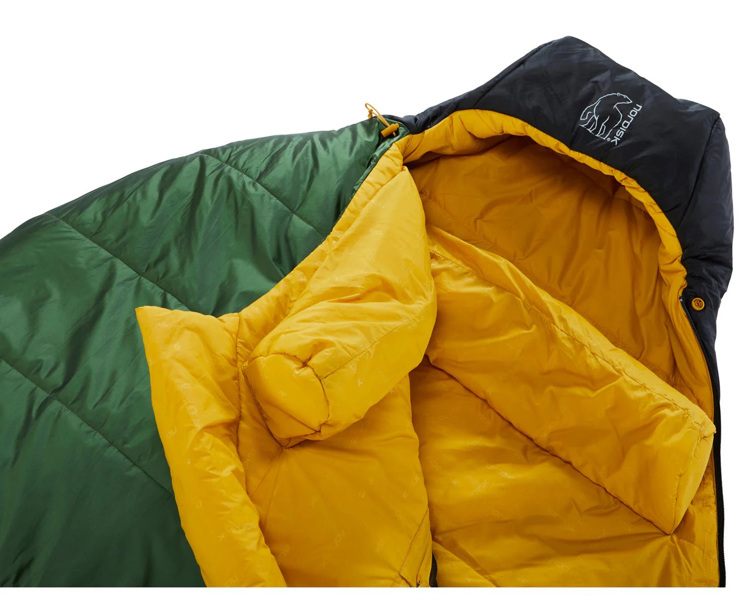 Gormsson -2° Curve Schlafsack - Kunstfaser | Artichoke Green - Image 4