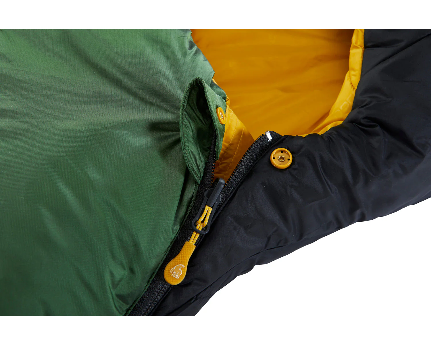 Gormsson -2° Curve Schlafsack - Kunstfaser | Artichoke Green - Image 6