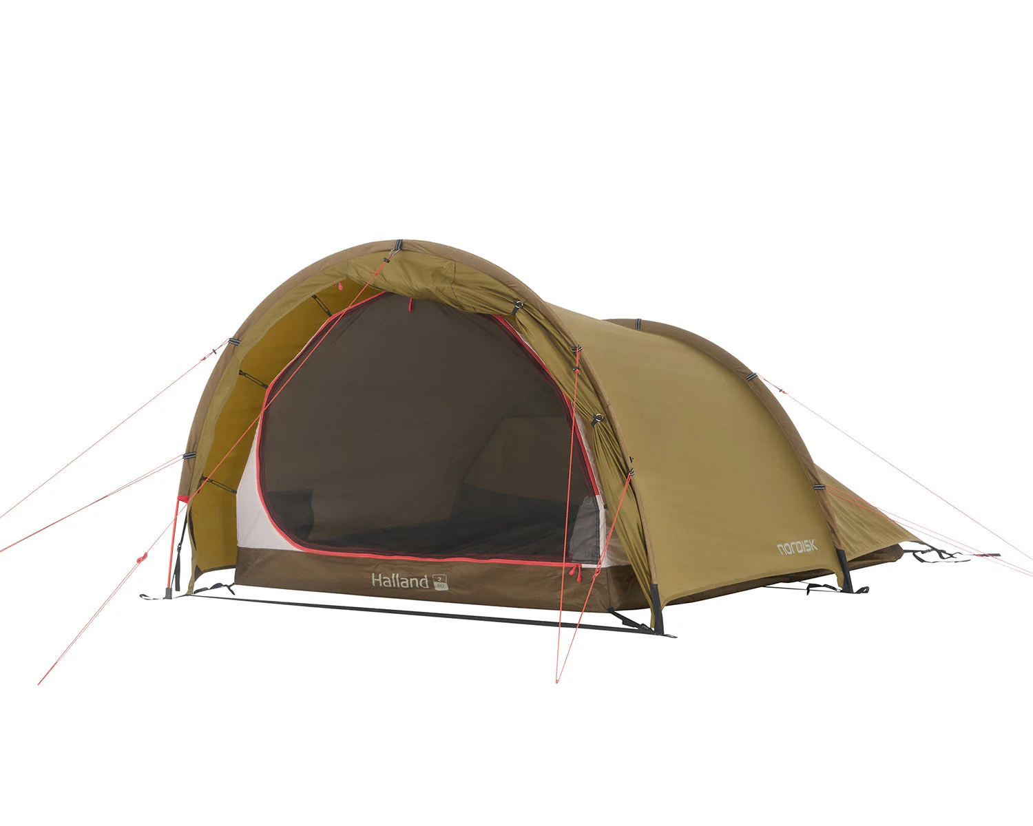 Halland 2 PU (2.0) Zelt - 2 Personen | Dark Olive - Image 3