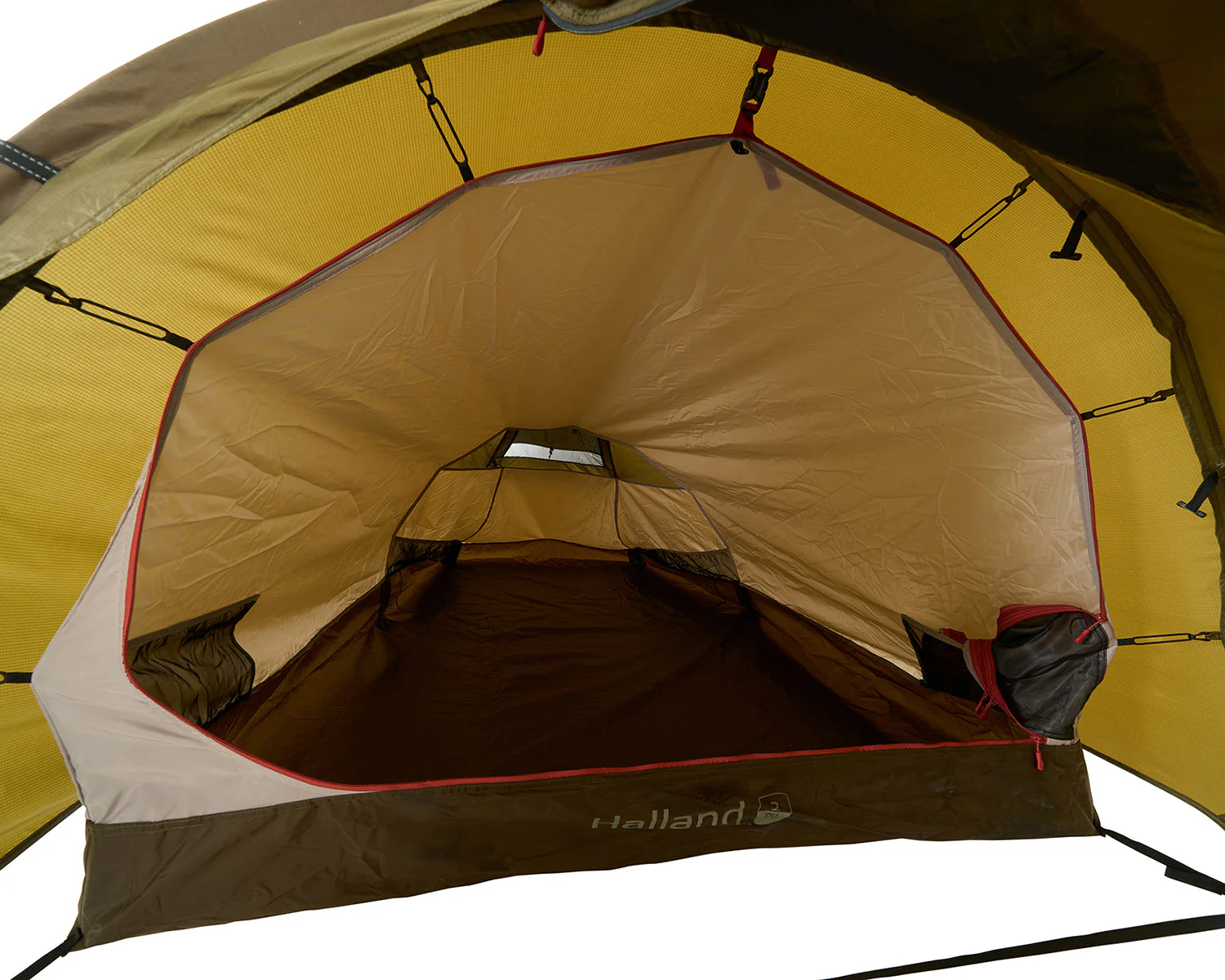 Halland 2 PU (2.0) Zelt - 2 Personen | Dark Olive - Image 4