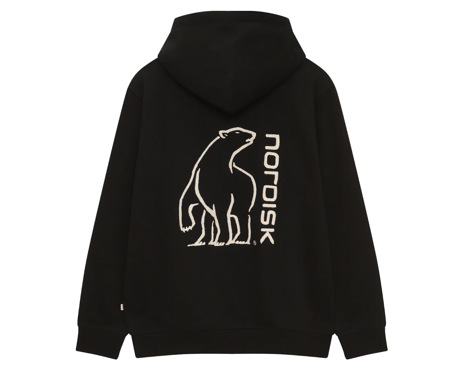 Basic Hoodie Unisex - Black - Image 2