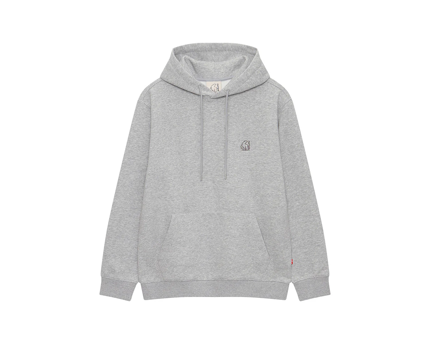 Basic Hoodie Unisex - Grey Melange