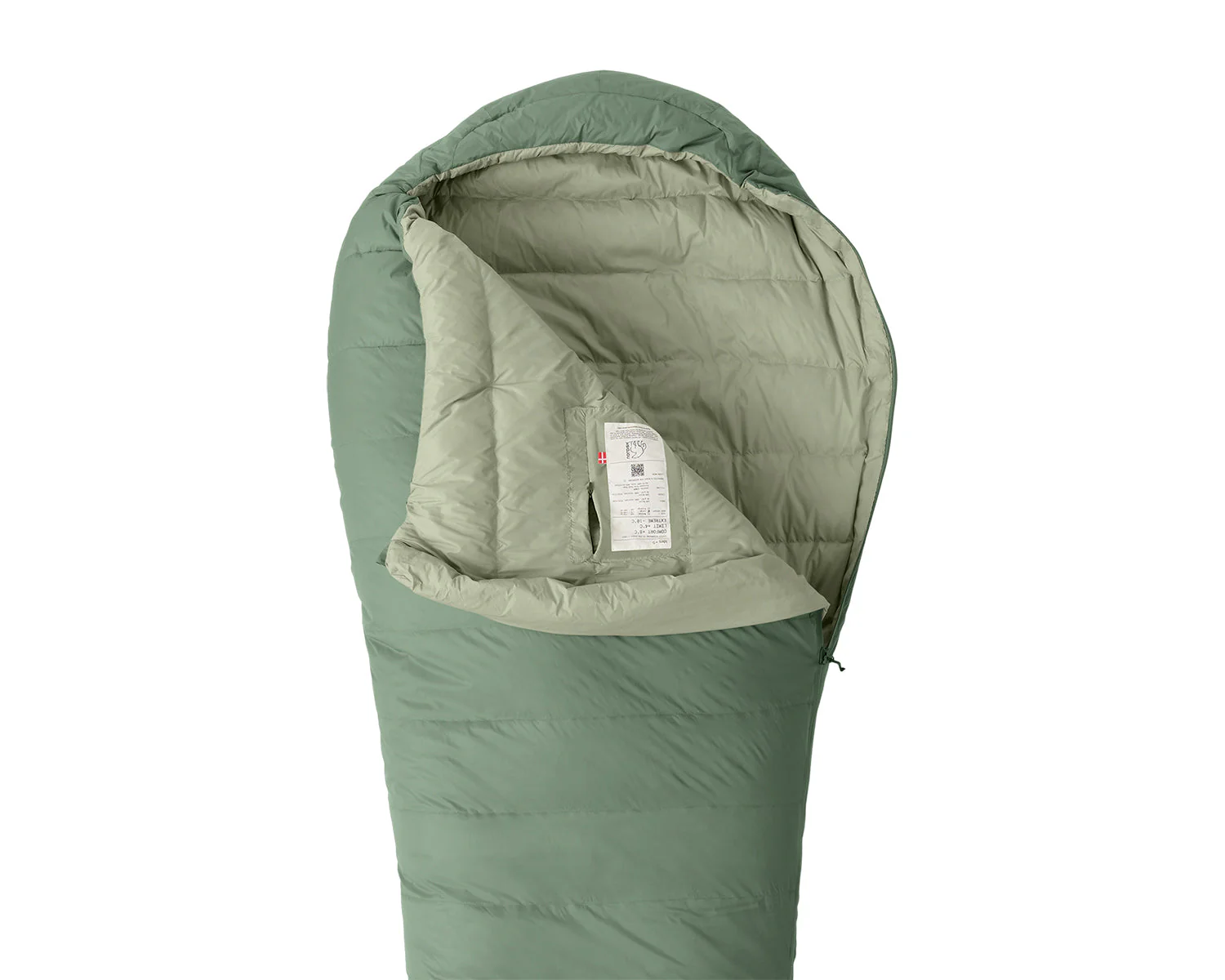 Ides +5° Mummy Schlafsack - Hedge Green - Image 3