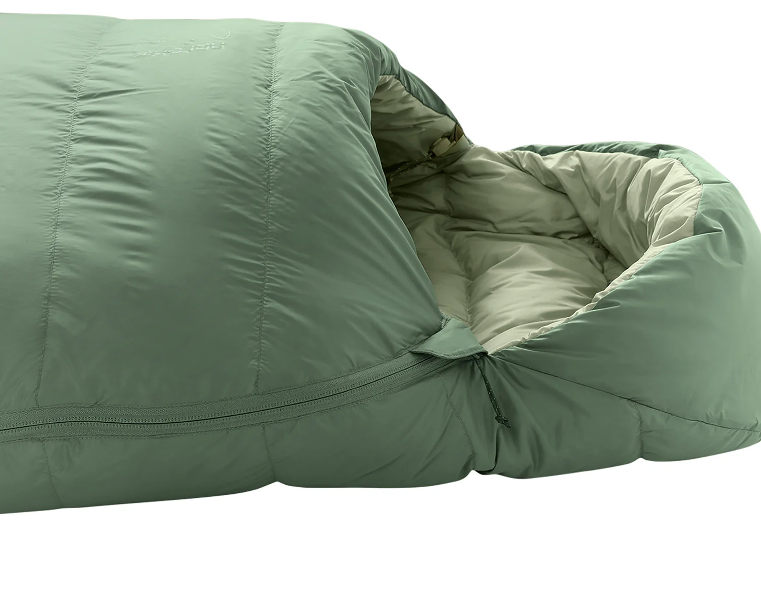 Ides Junior Mummy Schlafsack - Hedge Green - Image 5