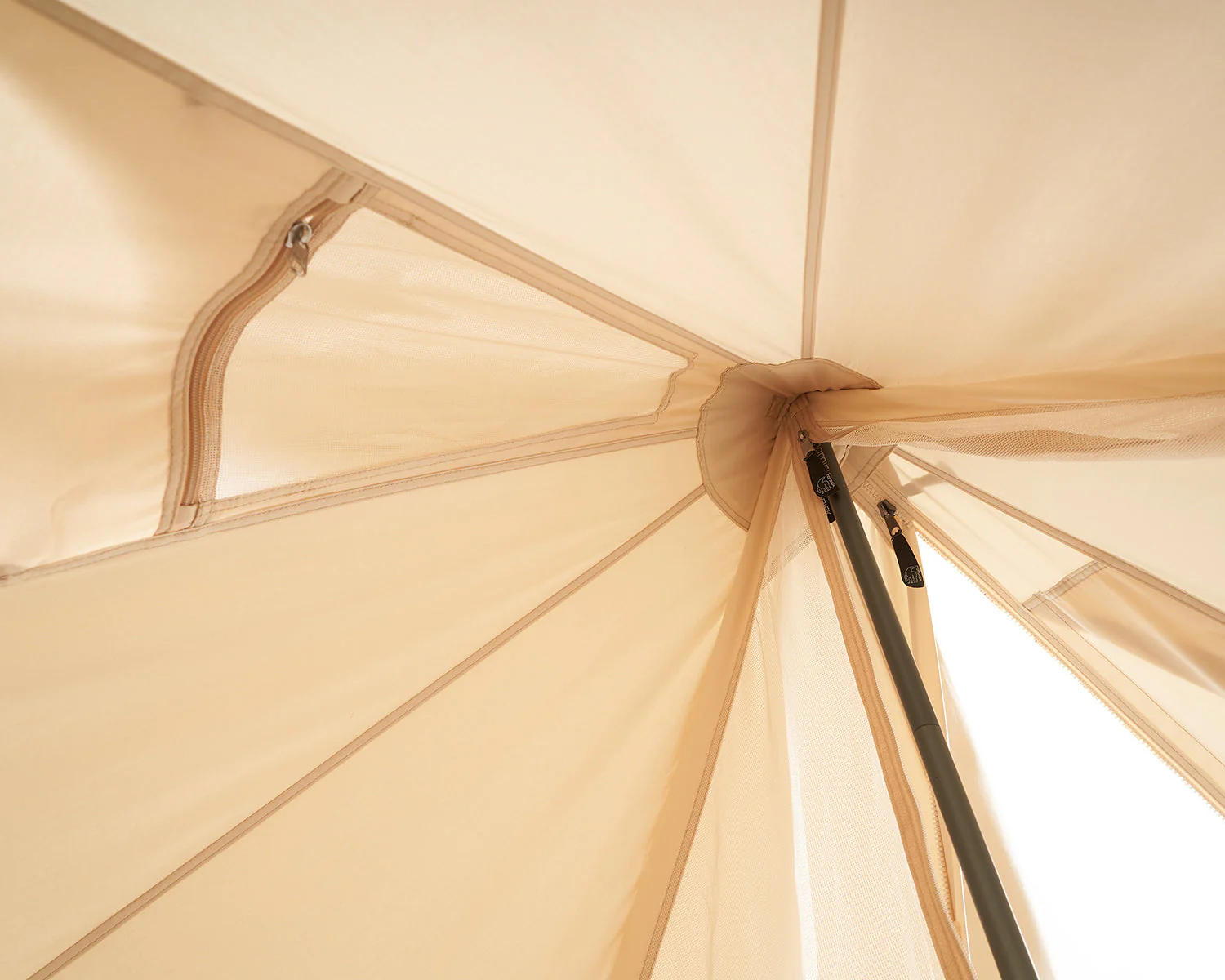 Jarnvid 8 Glamping Zelt - 8 m² | 4 Personen | Sandshell - Image 11