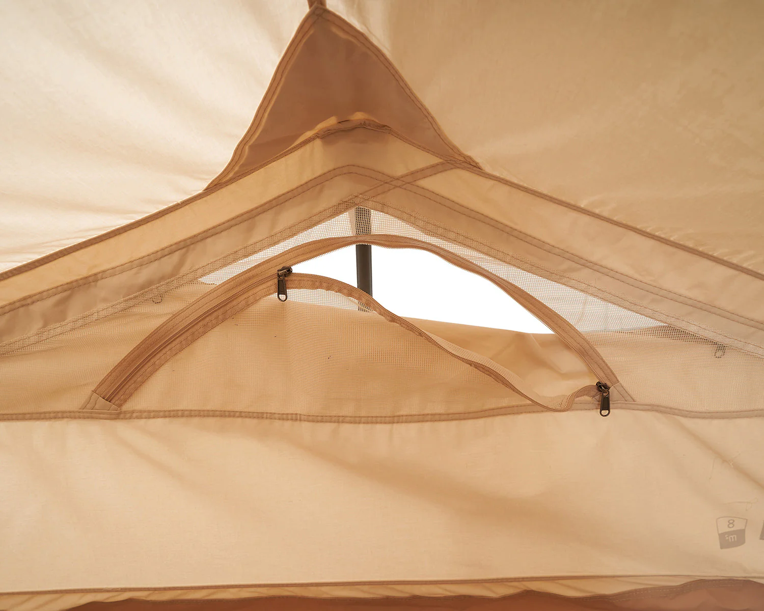 Jarnvid 8 Glamping Zelt - 8 m² | 4 Personen | Sandshell - Image 13