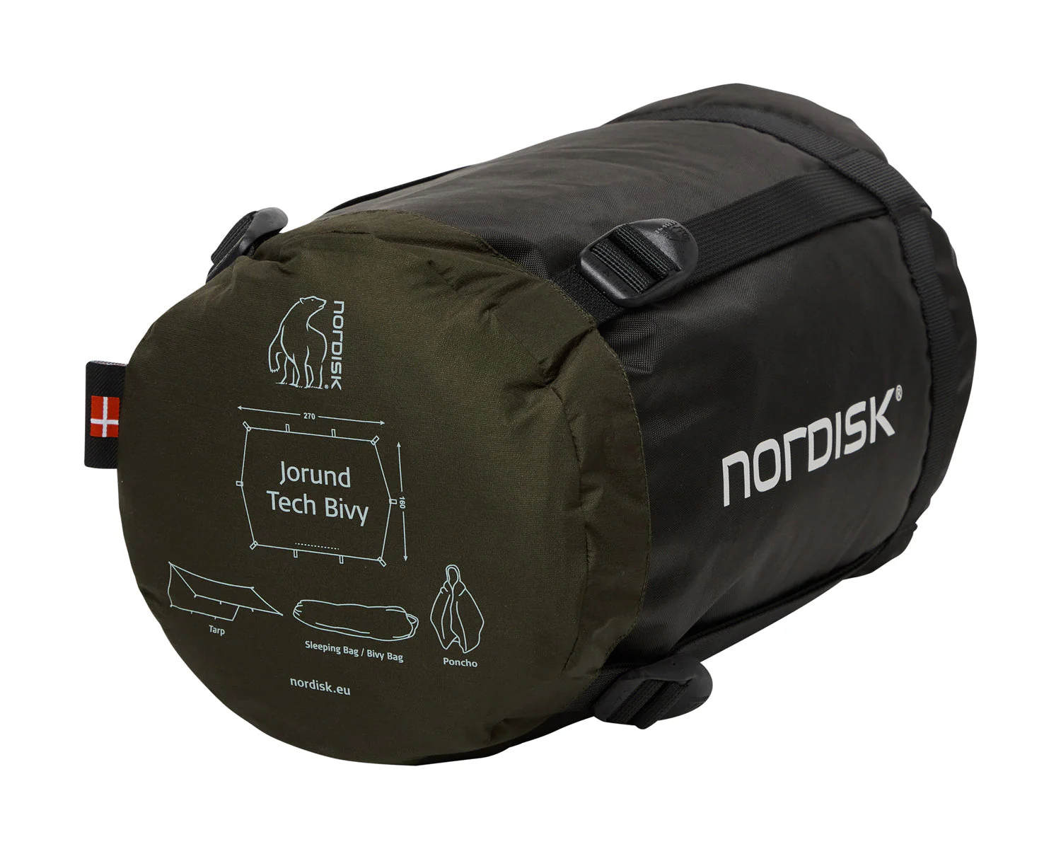 Jorund Tech Bivy Bag - 1 Person | Forest Night Green - Image 16