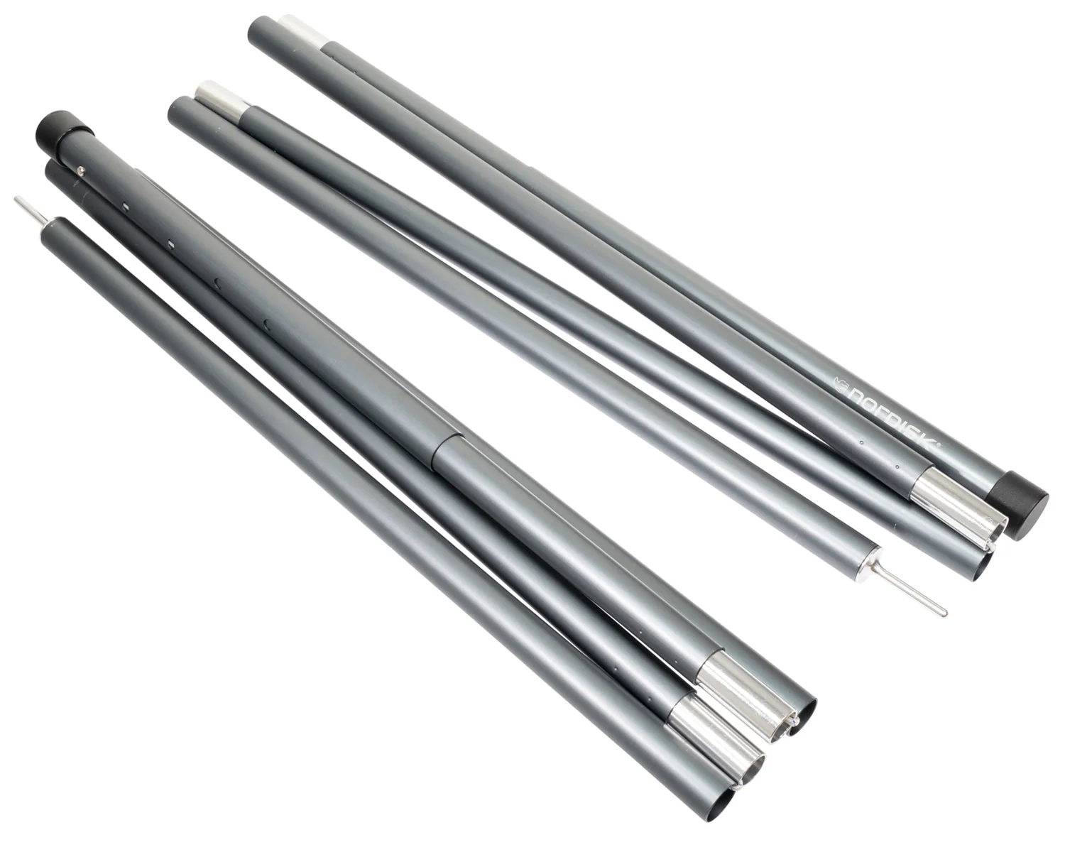 Kari 12 Adjustable Gestänge 240-260cm (2 Stück) - Aluminium