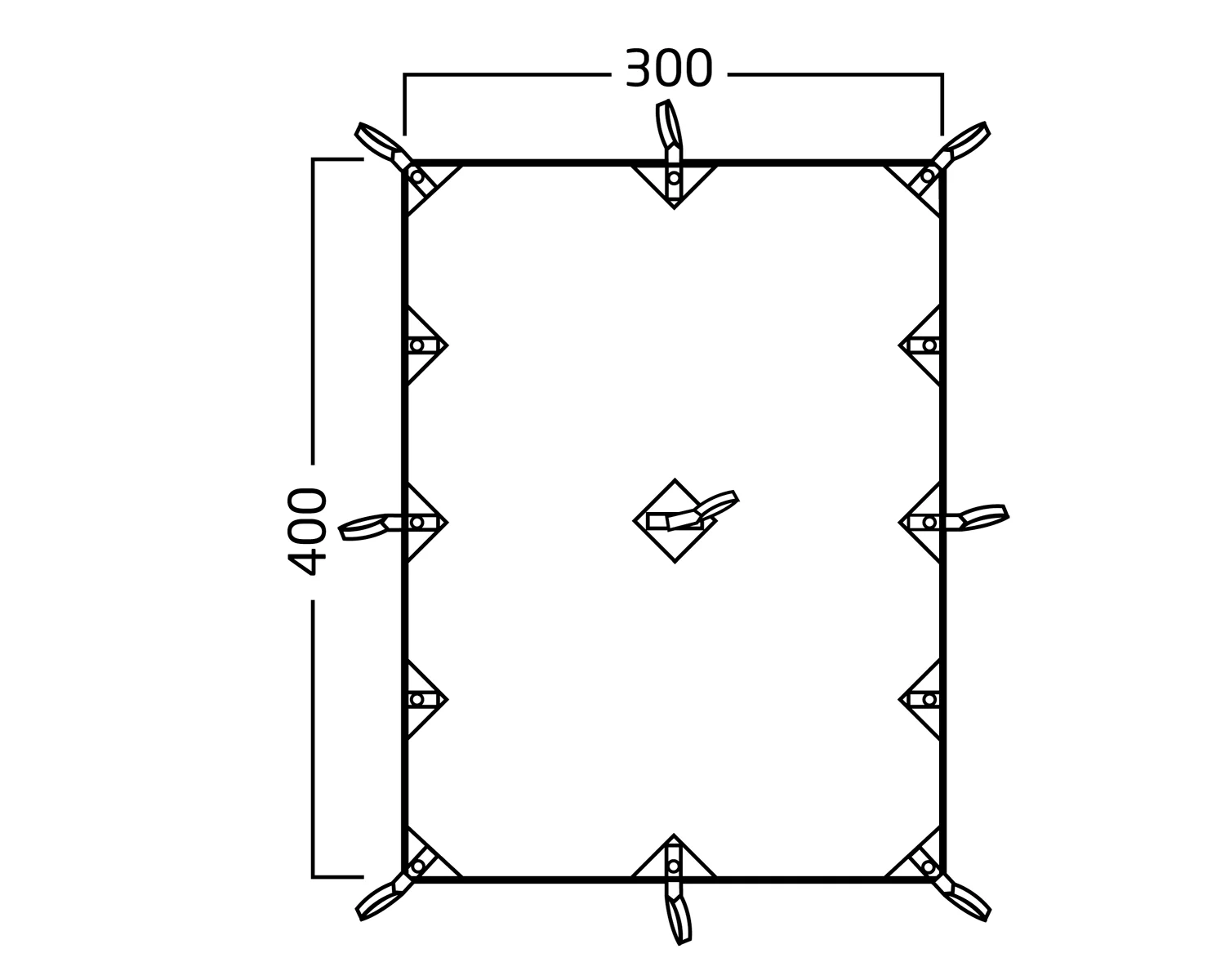 Kari 12 Baumwolle-Tarp - 12 m² | Sandshell - Image 11