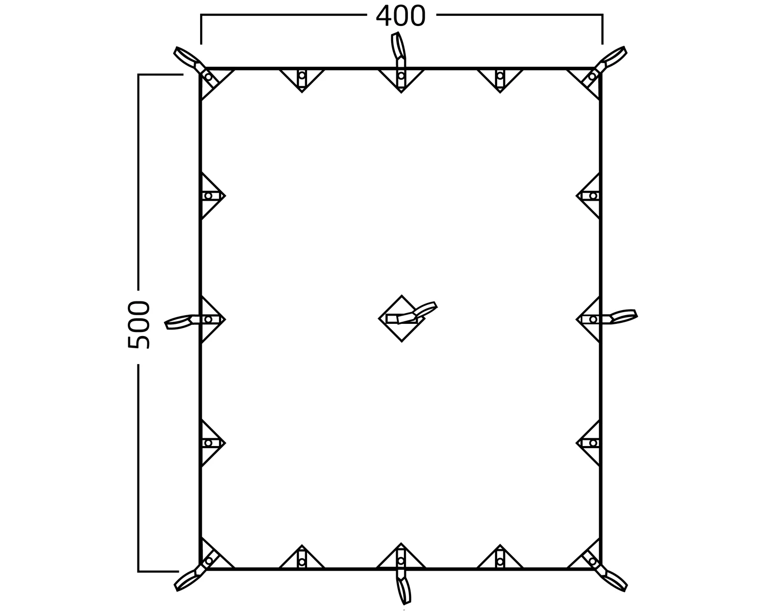 Kari 20 Baumwolle-Tarp - 20 m² | Sandshell - Image 12