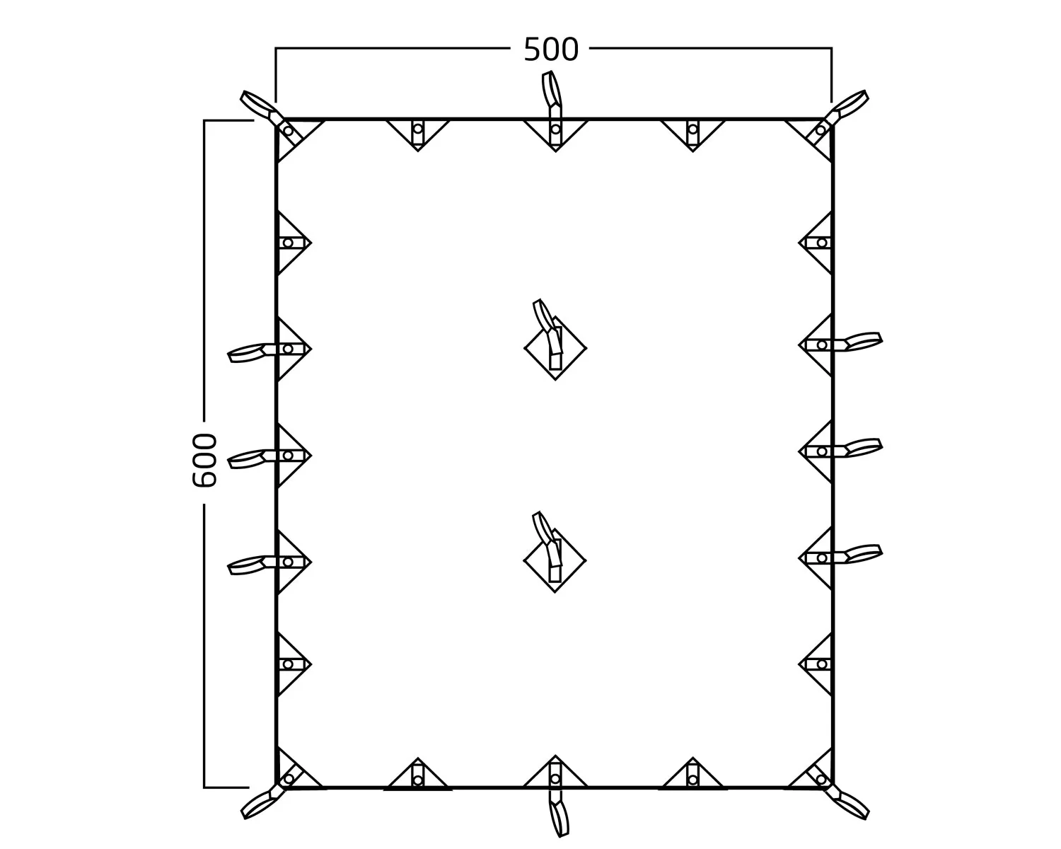 Kari 30 Baumwolle-Tarp - 30 m² | Sandshell - Image 12