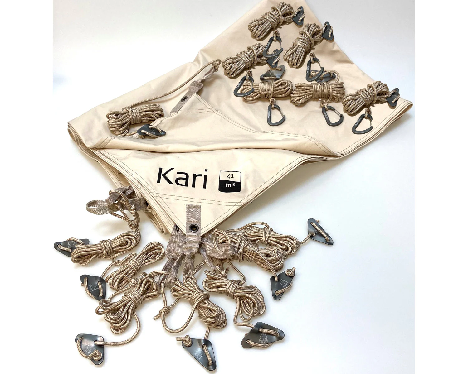 Kari 41 Baumwolle-Tarp - 41 m² | Sandshell - Image 11