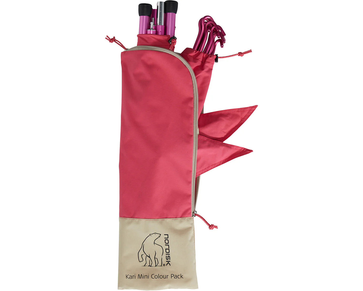 Kari Tech Mini Tarp Incl. Colour Pack - Azalea Cherry Pink - Image 17