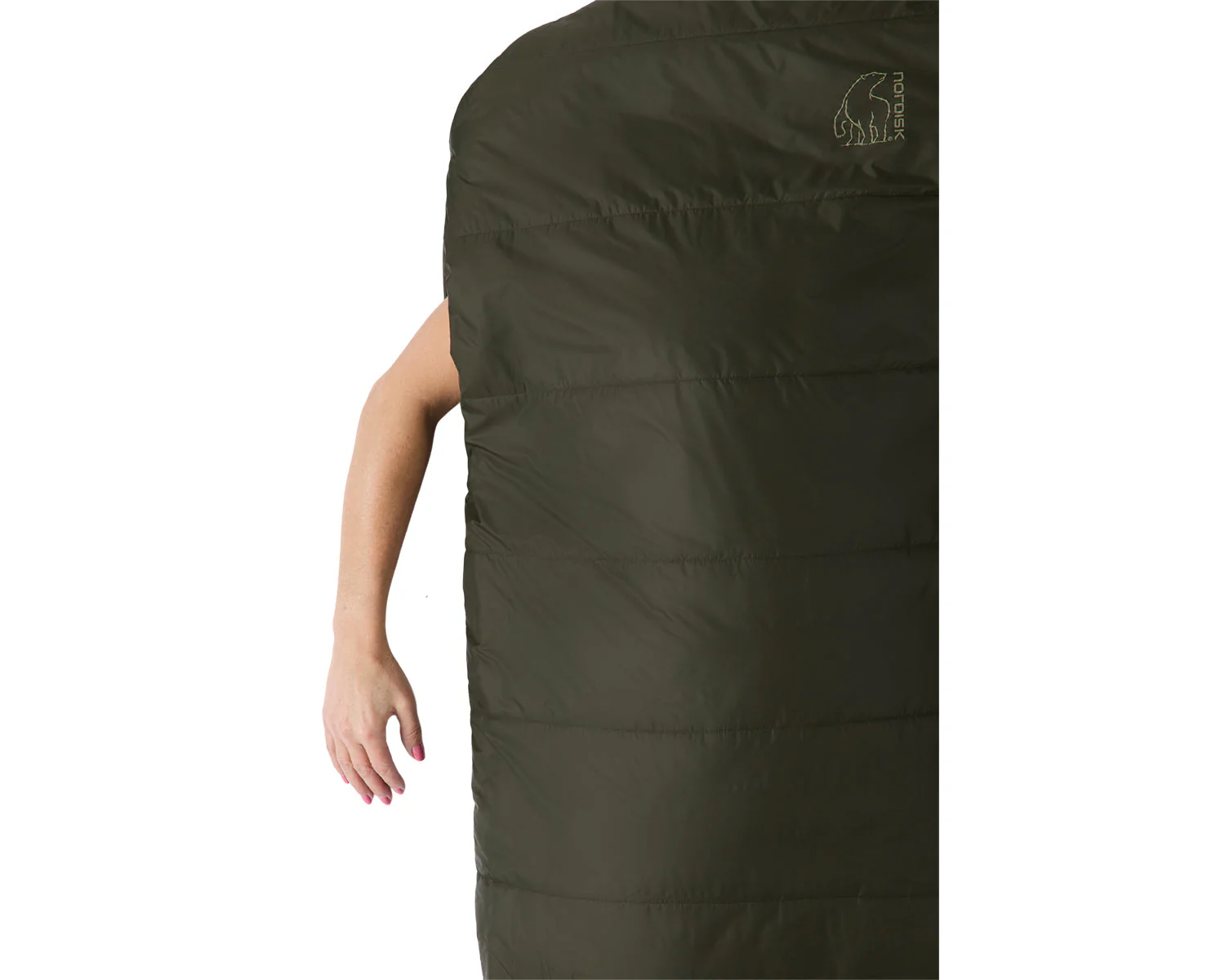 Knuth ±0° Wide Mummy Schlafsack - Forest Night Green - Image 7