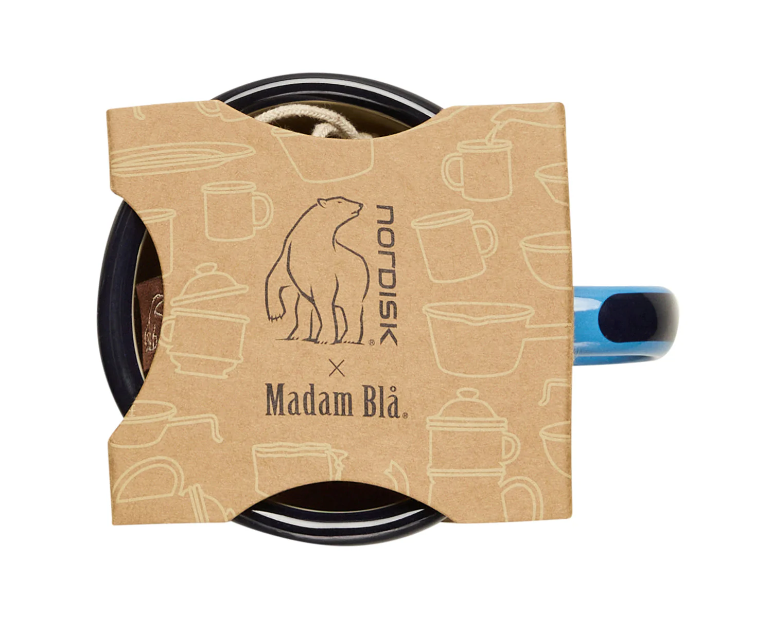 Madam Blå Becher 350ml - Sky Blue - Image 4