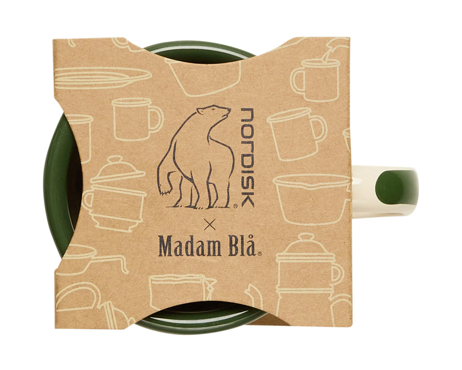 Madam Blå Becher 250ml - Cream - Image 4