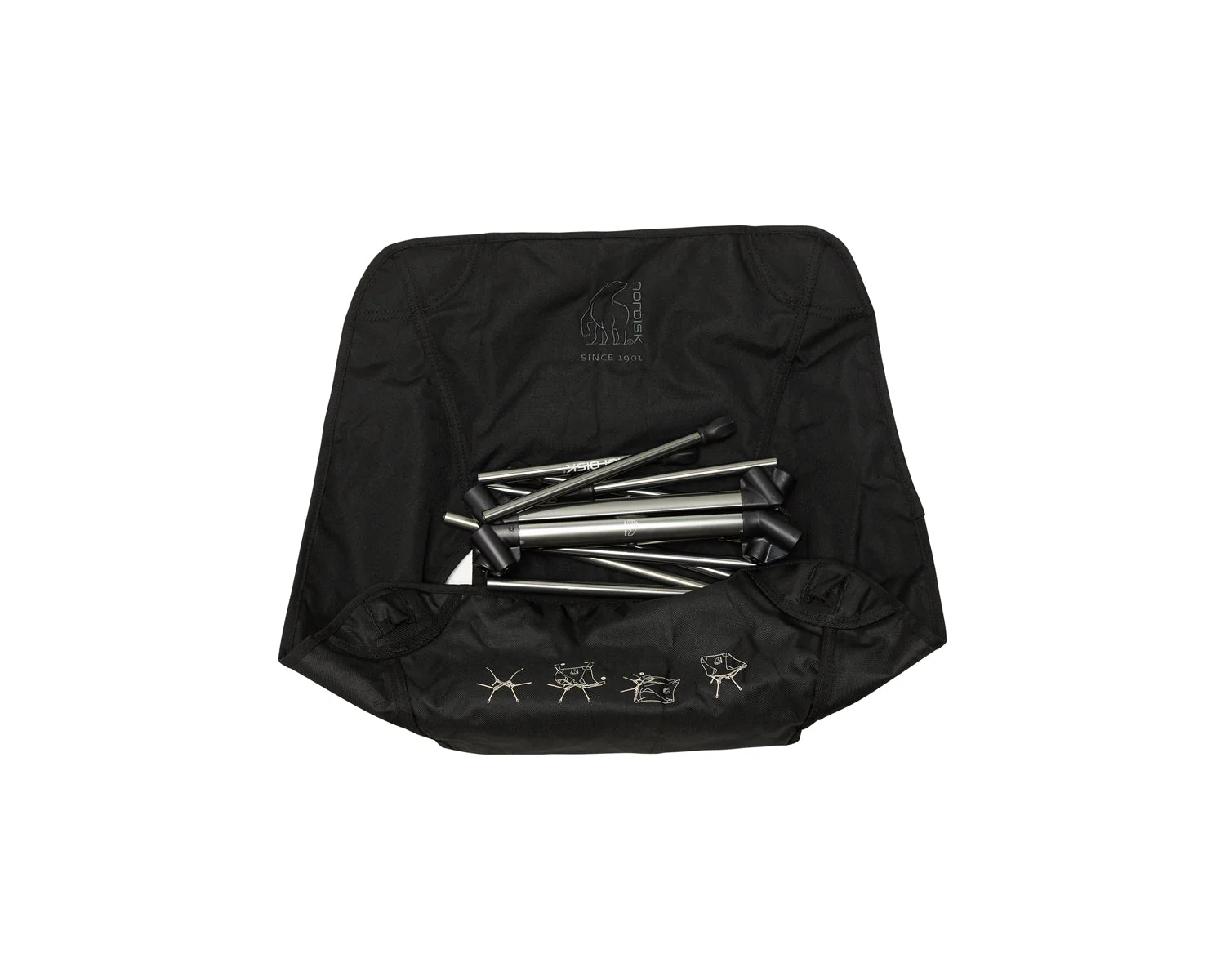 Marielund Campingsstuhl - Black - Image 9