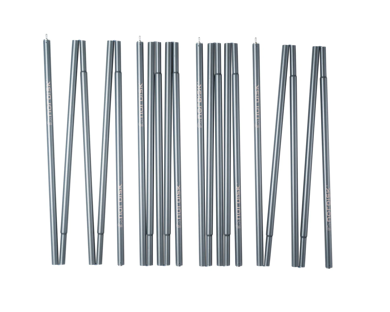 Midgard 9.2/20 - Large Entrance Stangen (4 Stück) - Stahl/Gunmetal Grey