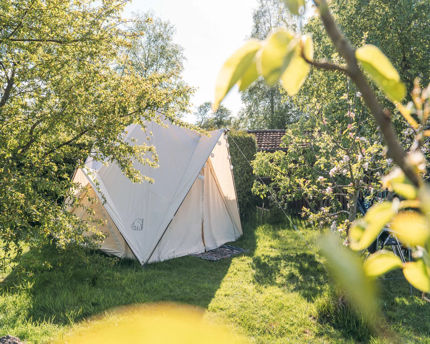 Midgard 9.2 Glamping Zelt - 9.2 m² | 6 Personen | Sandshell - Image 10
